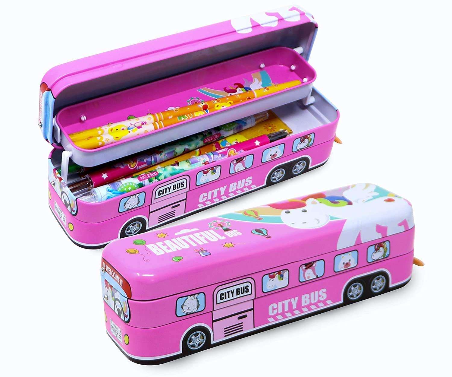 bus compass small – pink