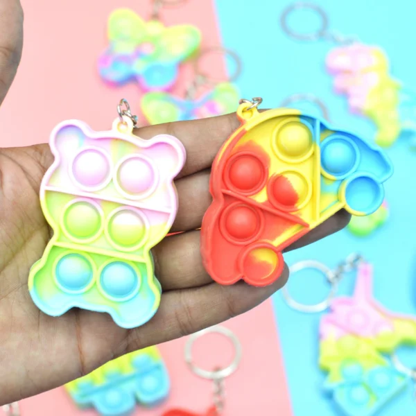 2 Pc popit keychain